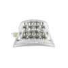 Chrome Piaggio Zip 2 LED tail light